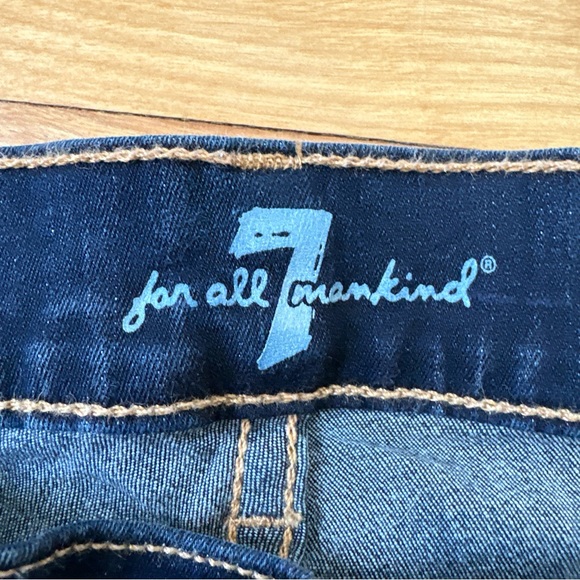 7 For All Man Kind Women’s Jeans The Skinny Size 32 - Picture 6 of 11